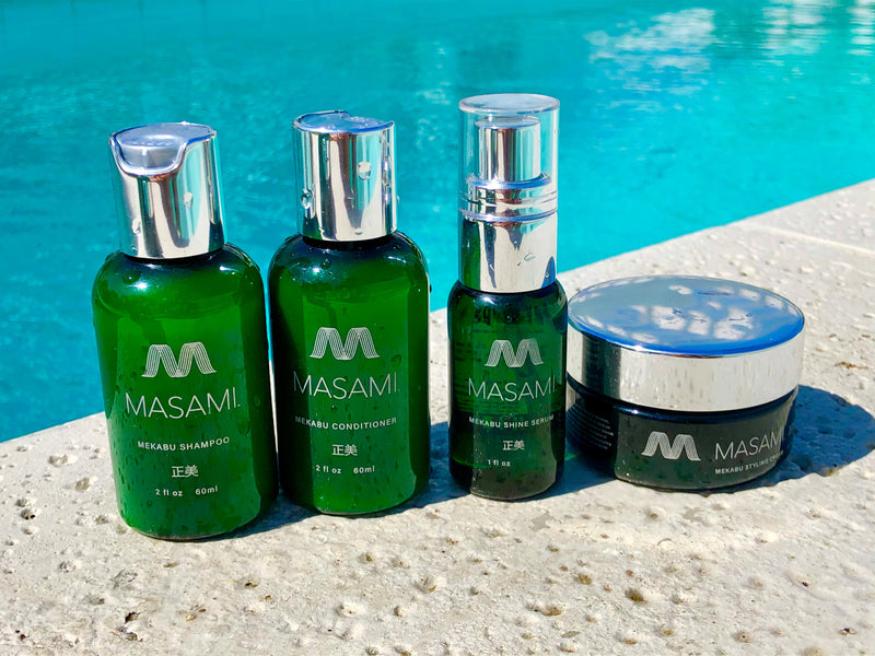 Mekabu Hydrating Haircare Travel Kit by Masami